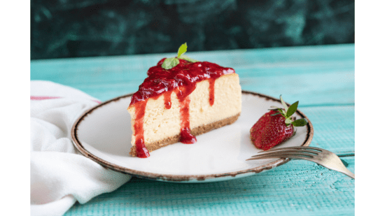 Tarta de queso fácil y rápida. ¡Sin horno y en 15 min!