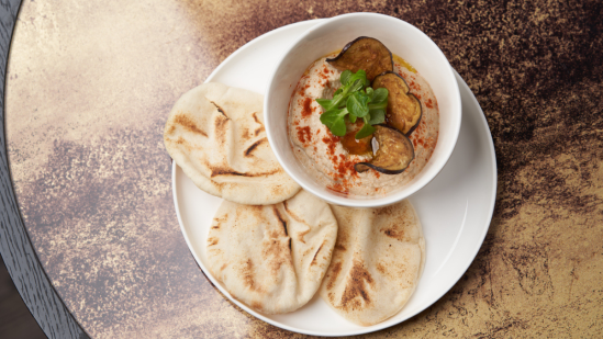 Hummus de berenjena