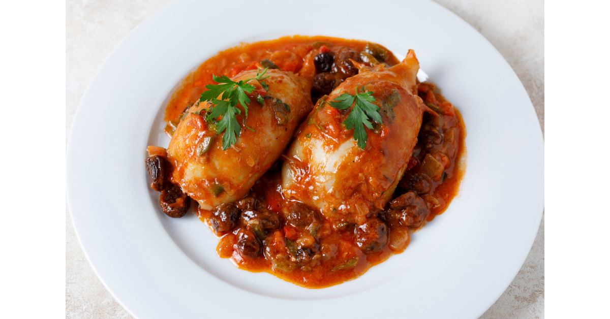 Chipirones a la riojana hechos de la manera tradicional