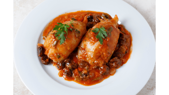 Chipirones a la riojana hechos de la manera tradicional