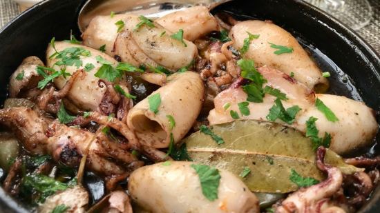 Marmitako de chipirones