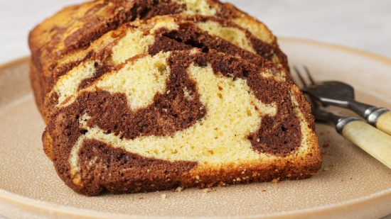 Bizcocho marmolado de yogur