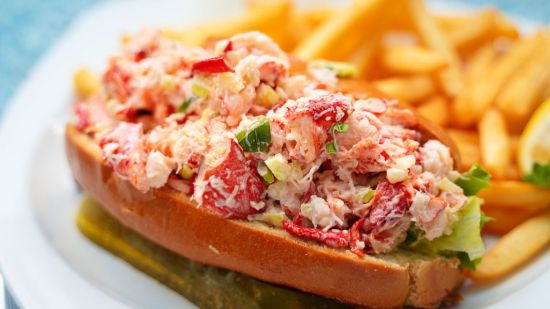 Lobster roll de bogavante