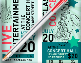 El "vendo boli BIC y regalo entrada"... ¡No cuela!