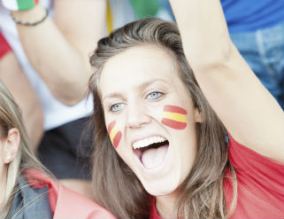 ¿Quién dice que a las mujeres no les gusta el fútbol?