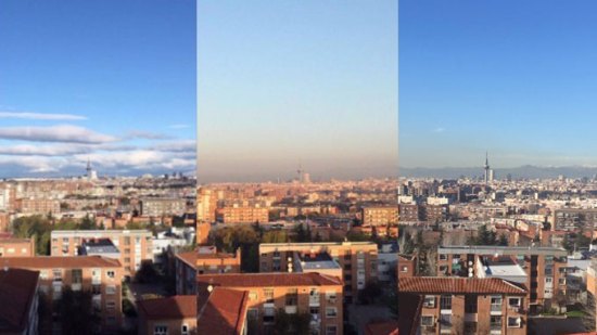 Así ha quedado Madrid tras bajar la contaminación