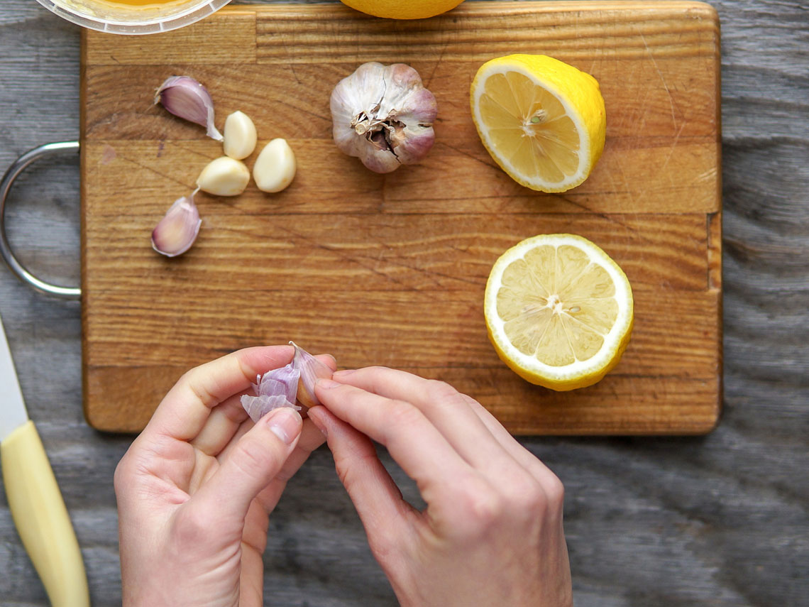 Limón y ajo para combatir la hipertensión