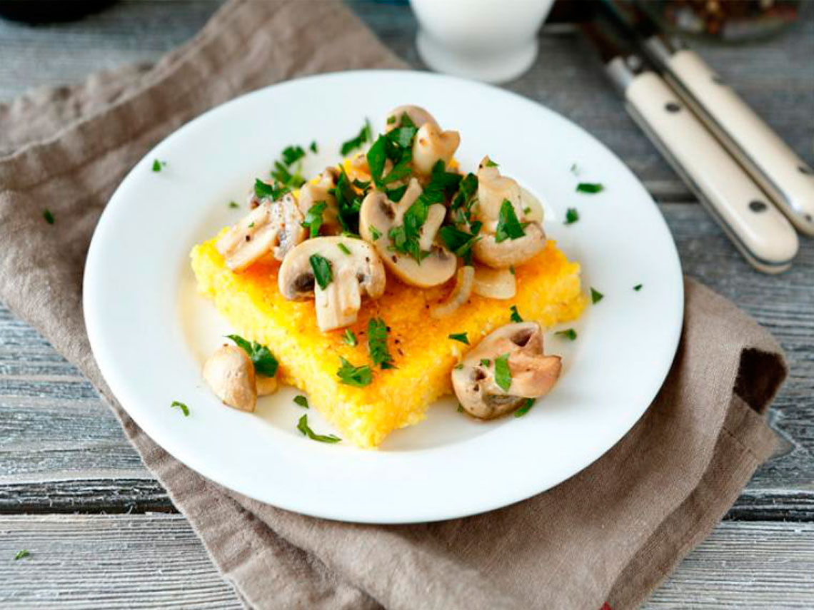 Pastel de polenta