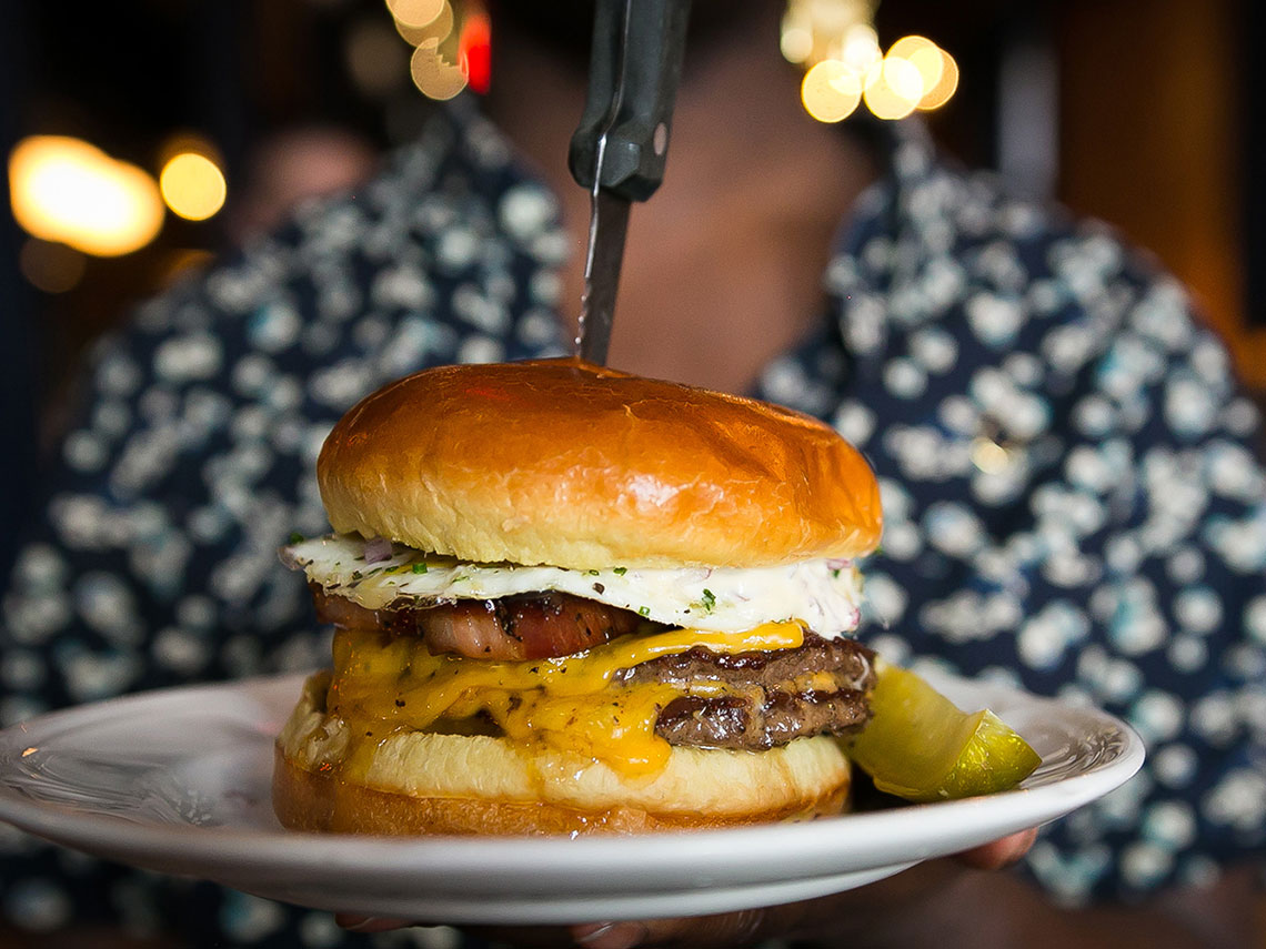 Hamburguesa Au Cheval Nueva York