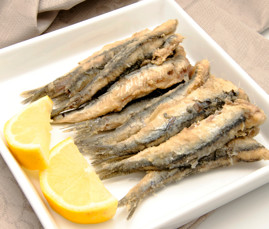 Boquerones fritos