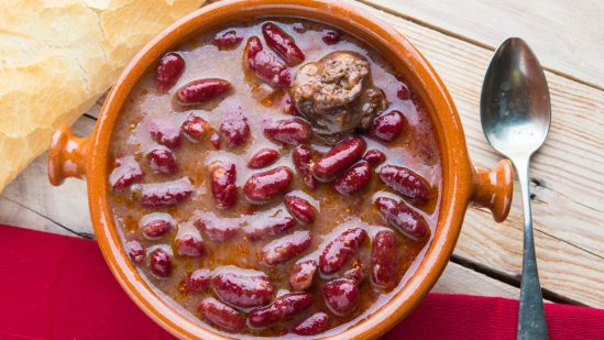 Pochas con codornices