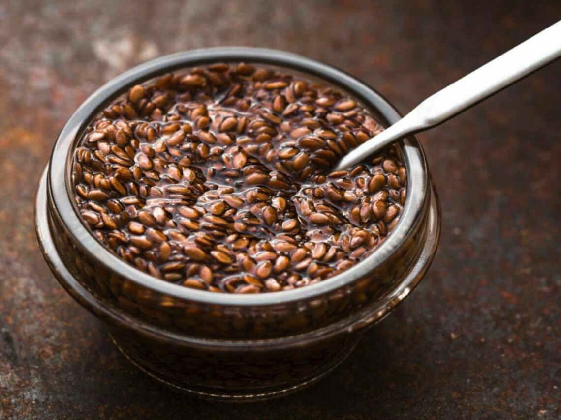 Semillas de lino como sustituto del huevo