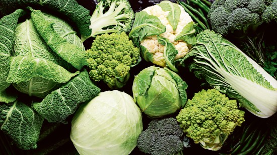 Los diferentes tipos de coles