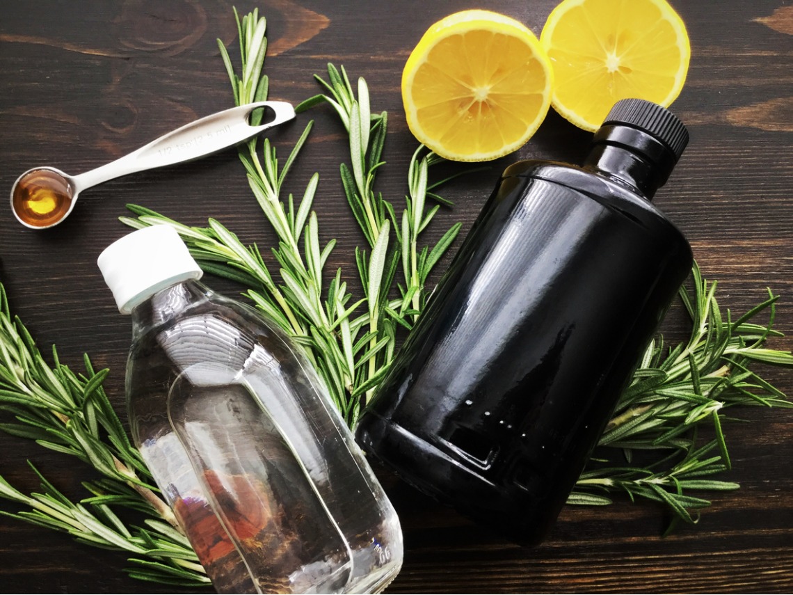 ginebra limon y romero