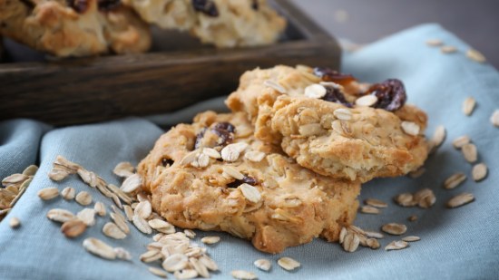 Galletas de avena y pasas, receta fácil para principiantes