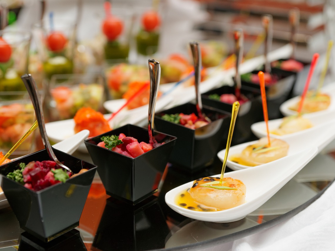 aperitivos y canapes