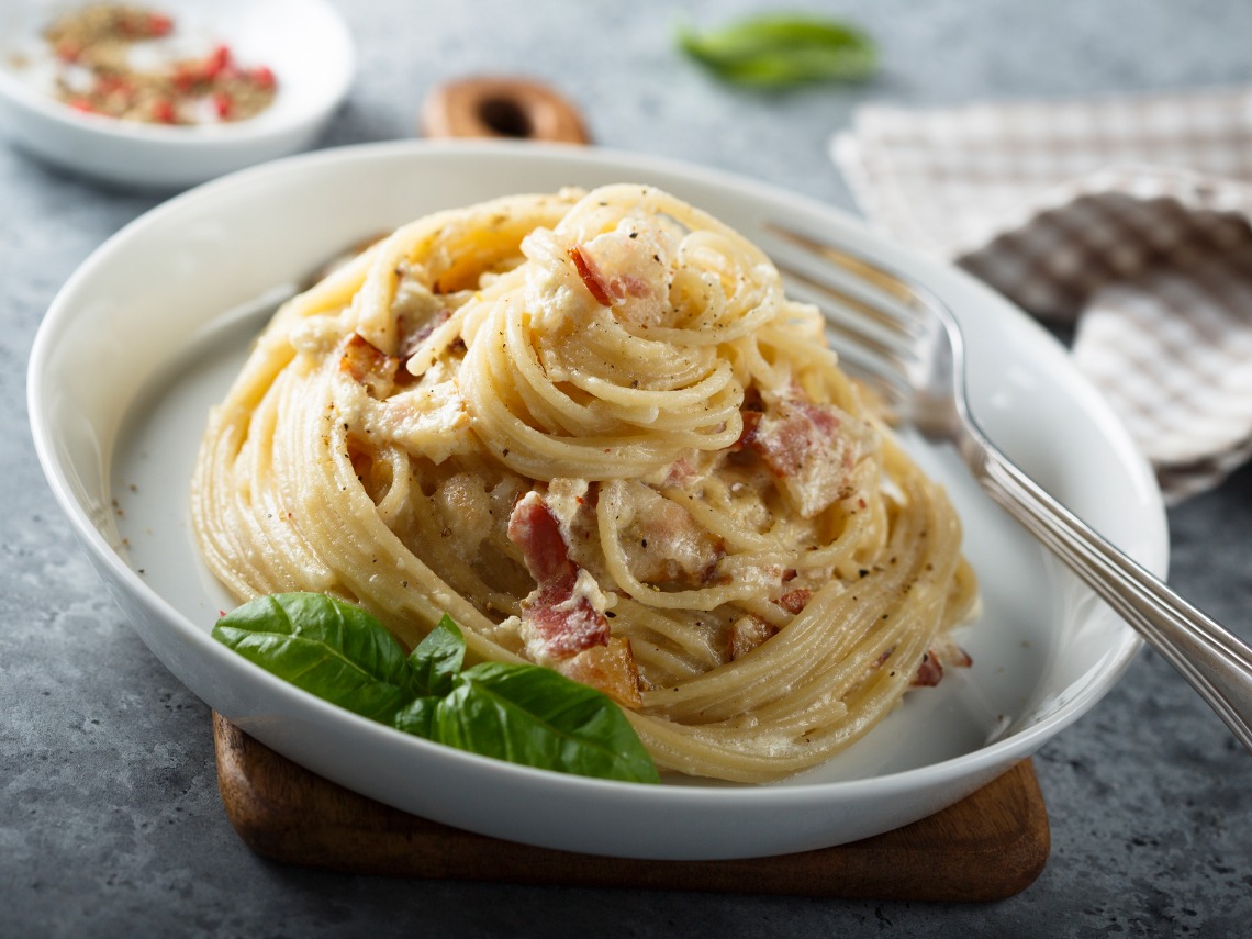 spaguhettis carbonara