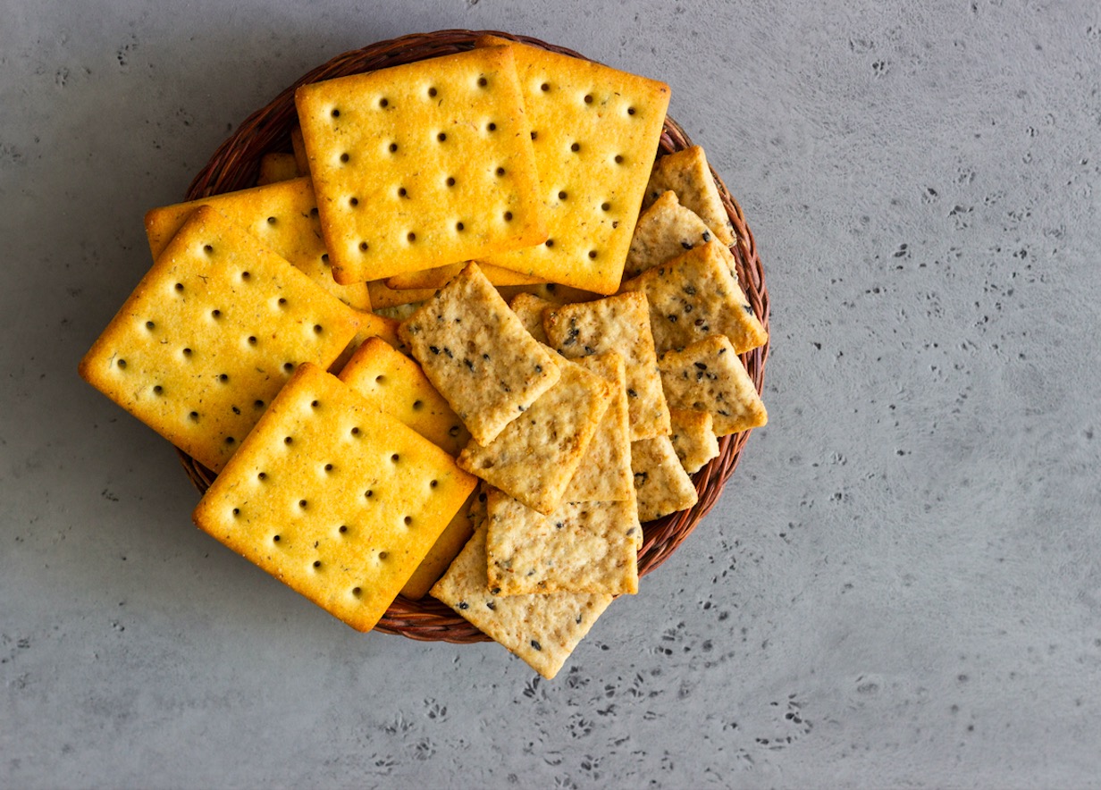 crackers de trigo