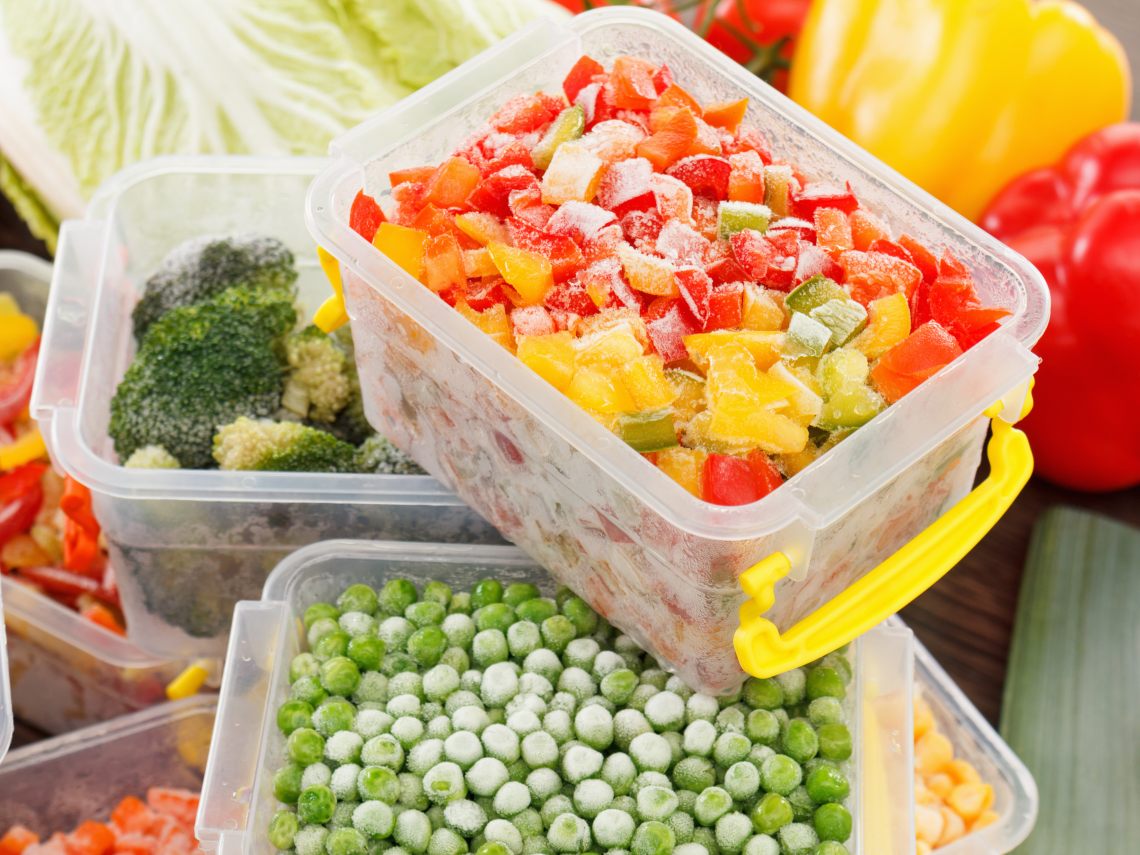Los alimentos congelados conservan todas sus propiedades