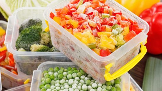 Los alimentos congelados conservan todas sus propiedades