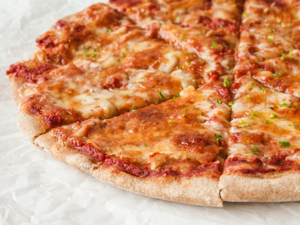 Receta de pizza sin levadura