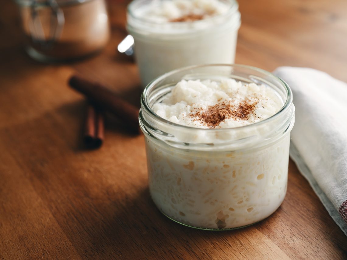 Receta de arroz con leche vegano
