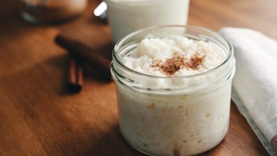 Receta de arroz con leche vegano