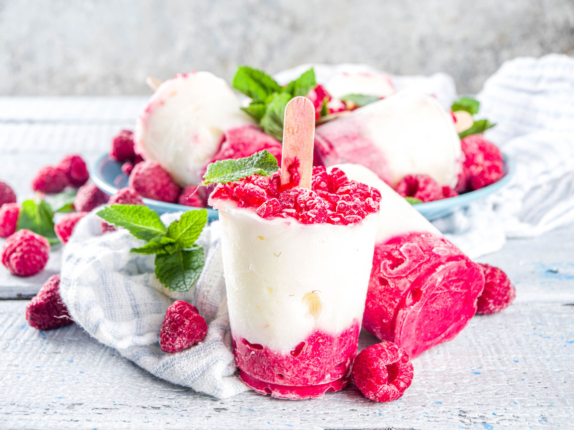 3 helados con fruta fáciles y muy refrescantes