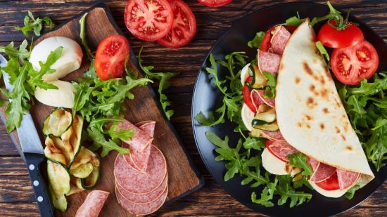 3 rellenos para piadina deliciosos