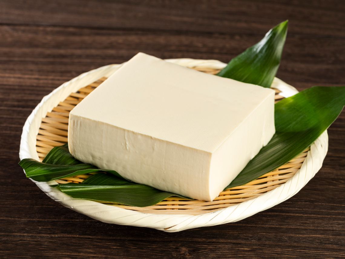 Cocinando el tofu sedoso