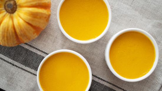 Flan de calabaza