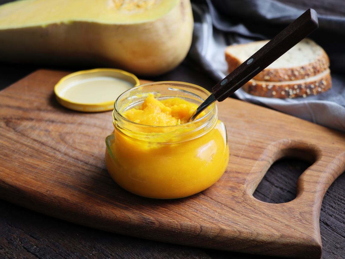 Cómo hacer una deliciosa compota de manzana y calabaza