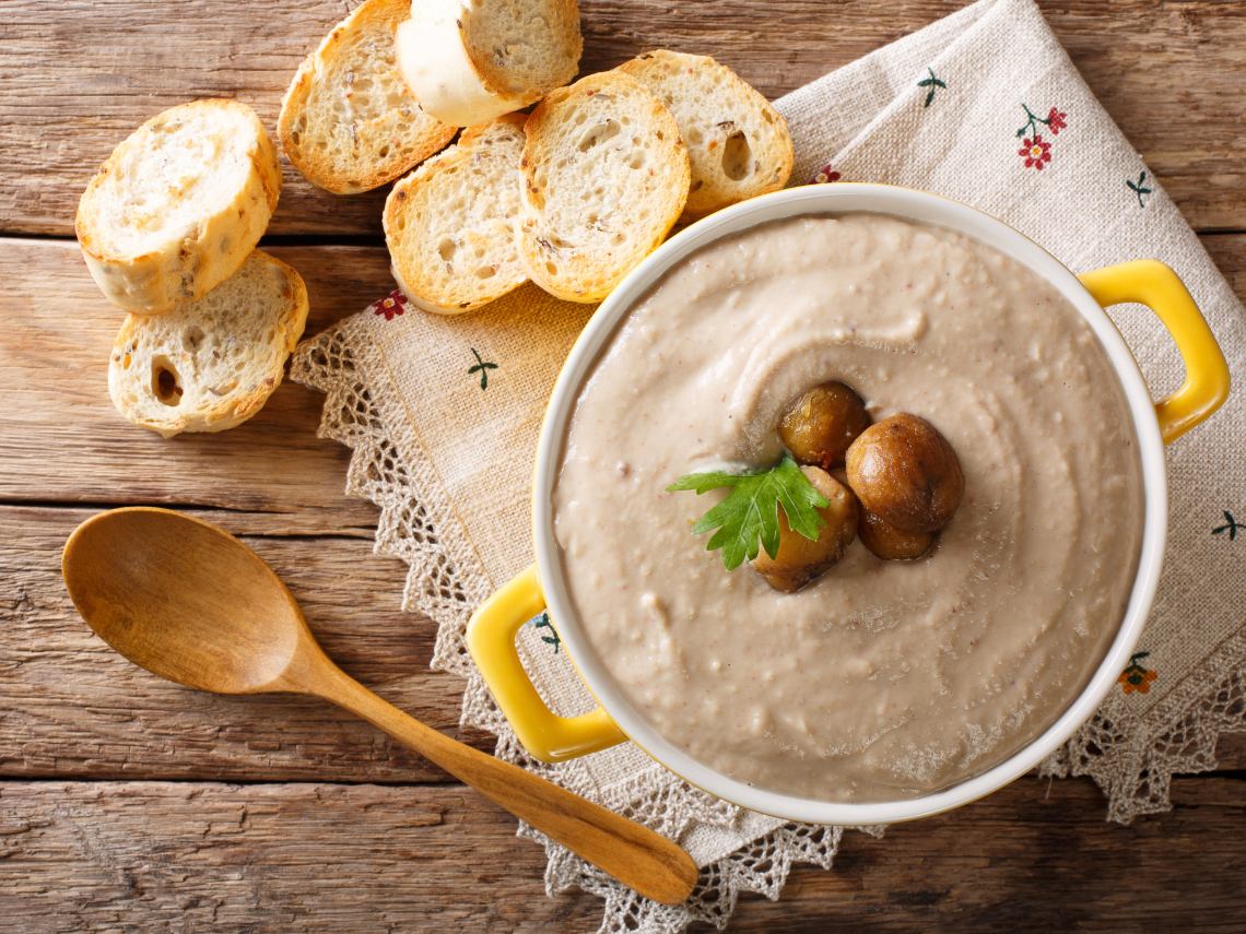 Cómo hacer un delicioso hummus de castañas