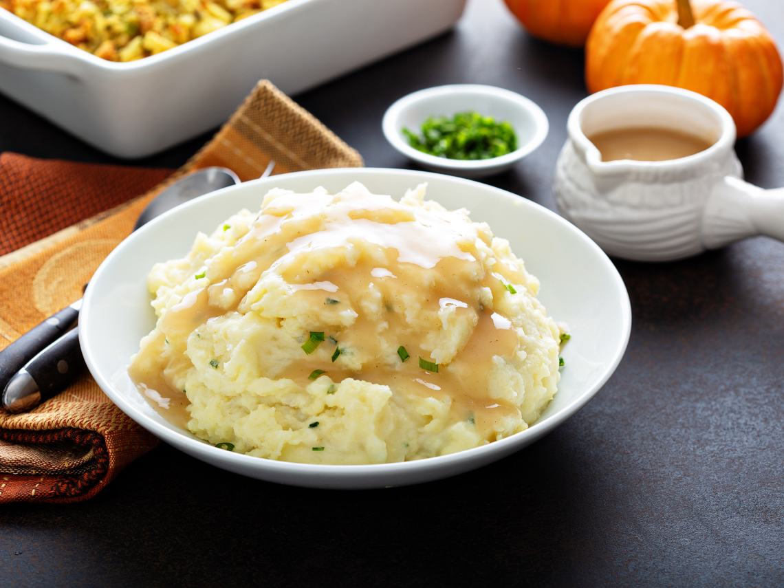 Puré de papas cremoso