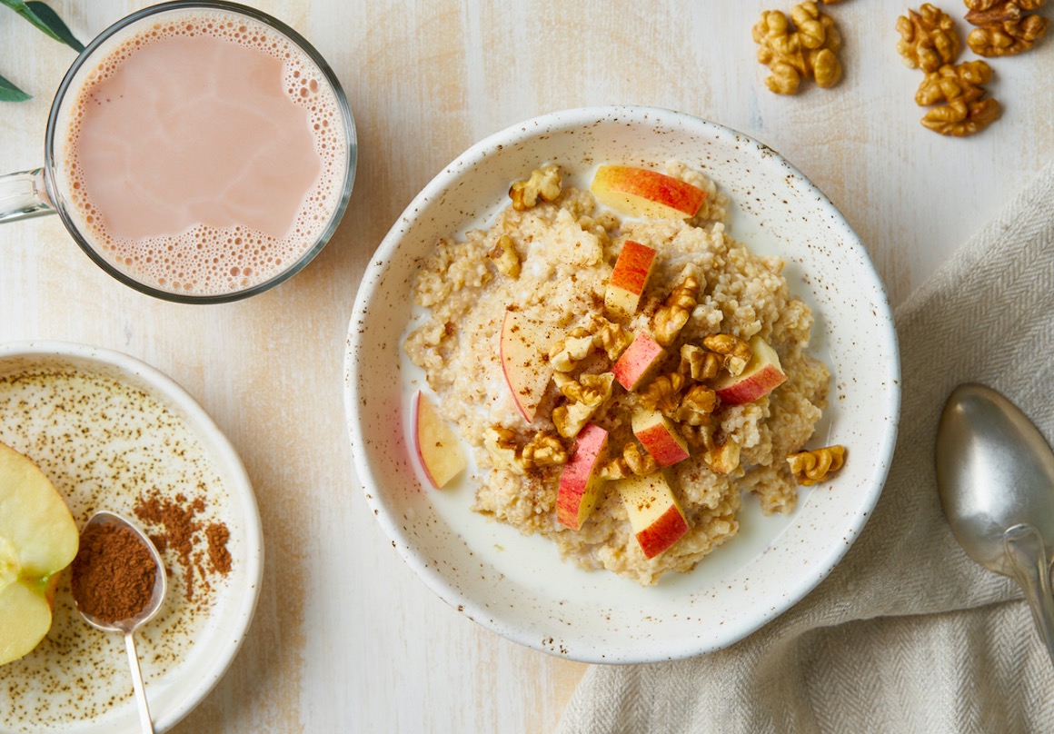 Cinco desayunos calientes y sanísimos para combatir el frío