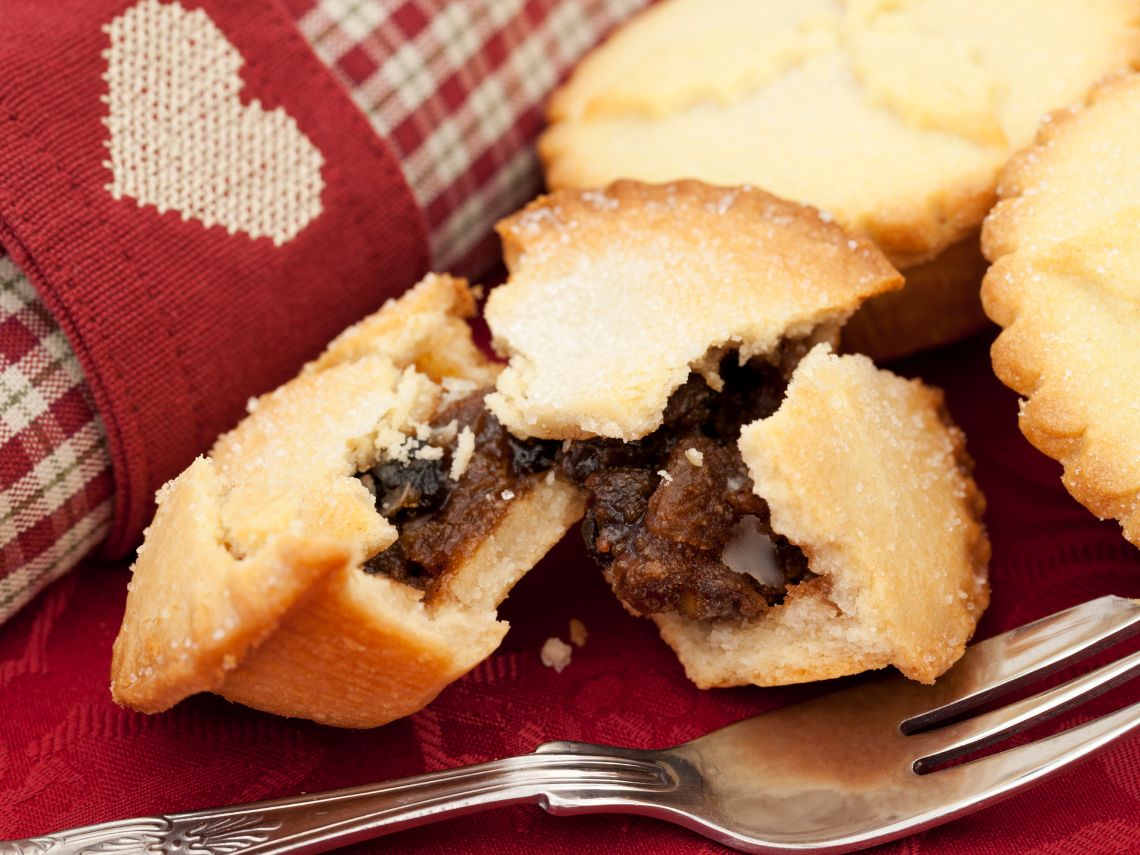 Pastelitos de carne de Navidad