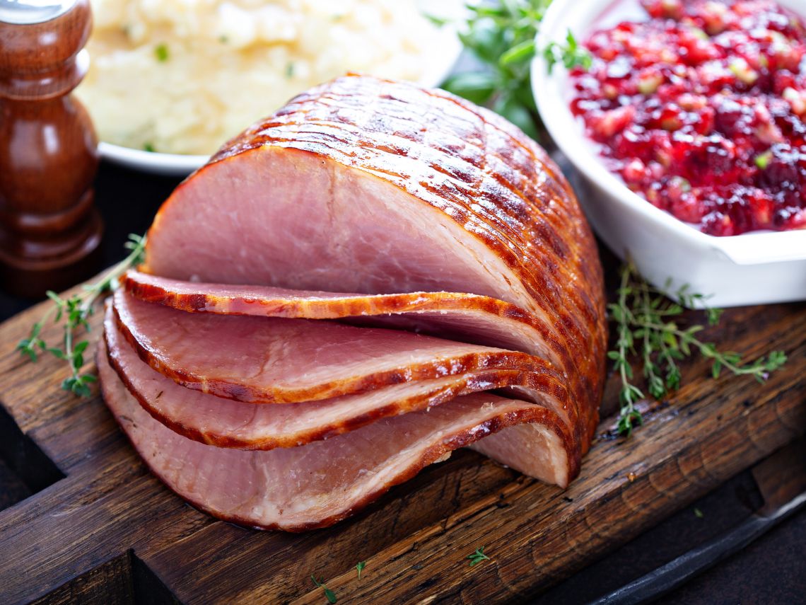 Cómo hacer un glaseado de jamón al horno