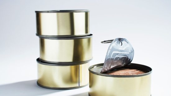 Latas de atún y mercurio