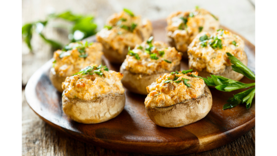 Champiñones rellenos, un aperitivo para sorprender a tus invitados