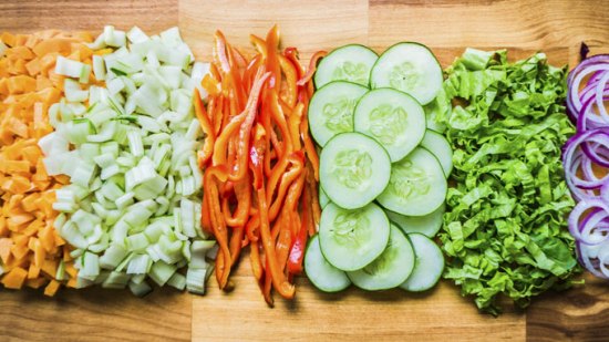 Curso básico para cortar verduras como un auténtico chef