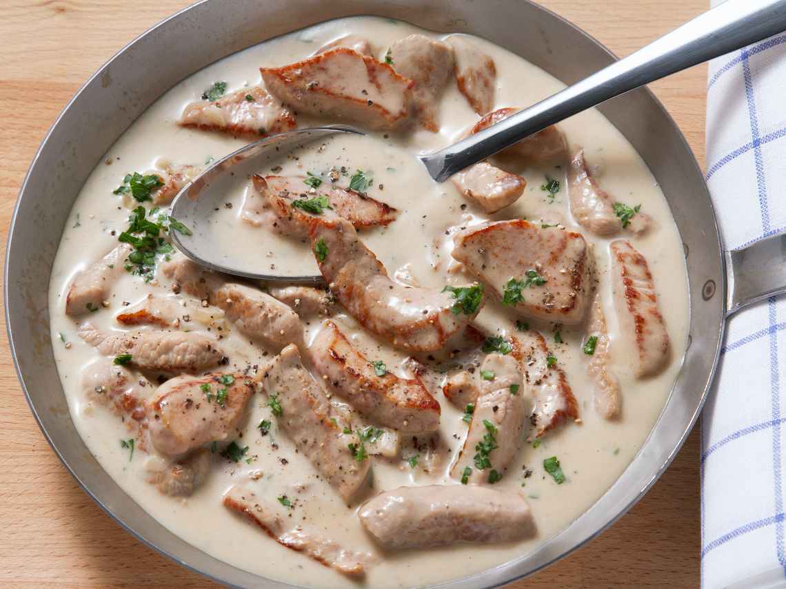 Ragout de ternera a la nata