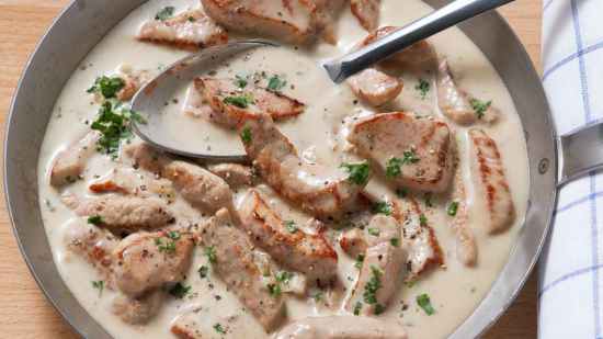 Ragout de ternera a la nata