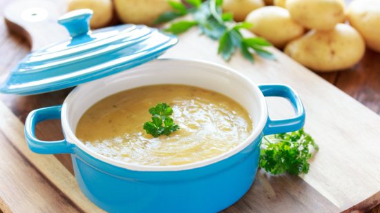 Sopa de patata y apio