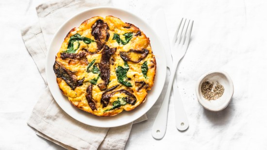 Quiche de setas de temporada