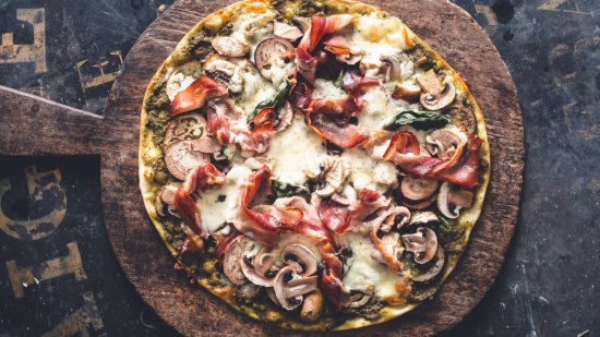 Pizza saludable exprés