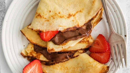Crepes proteicas