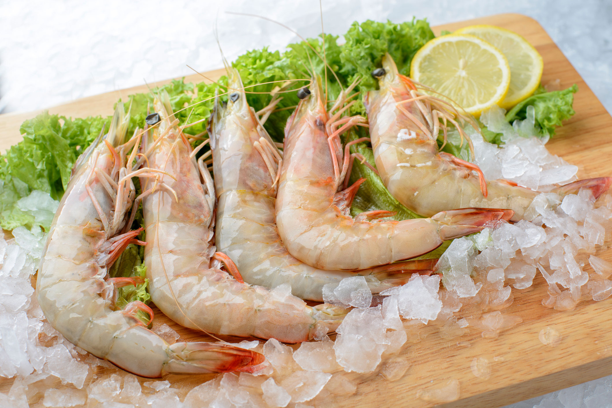 motivos por los que las gambas congeladas se venden con tanto hielo