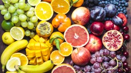 frutas y verduras con más y menos calorías