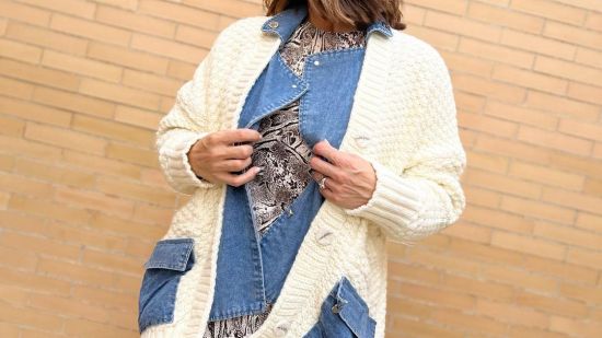 La manicura azul pastel de Raquel Bollo