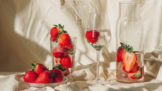 Pudín de fresas keto